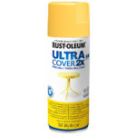 Ultra Cover 2X, Pintura Multiuso en Aerosol, Amarillo Sol Brillante Y 430ML.