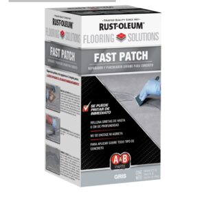 Fast Patch-Parcheador y Reparador, Color Gris(1 Activador 355ml, 1 Base 355ml).