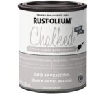 Chalked, Pintura Tizada, Base Agua De Interior, Gris Envejecido, 887ML Y ACABADO ULTRA MATE.