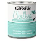 Chalked, Pintura Tizada, Base Agua de Interior, Turquesa Aguamarina, 887ML Y ACABADO ULTRA MATE.