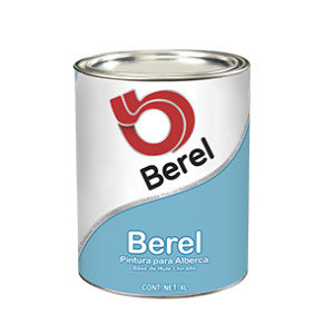 Pintura para Alberca, COLOR CELESTE  Y 4L.