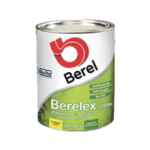 Berelex Green,  Color Blanco, 4l  y Acabado Mate.