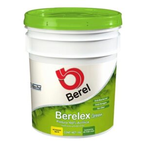 Berelex Green,  Color Blanco, 19l y Acabado Mate.