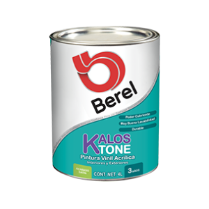 Kalos Tone, Color Blanco, 4l y acabado Satinado.