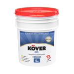 Kover Cryl Fibratado, Impermeabilizante, Blanco, 19L y Acabado Mate.