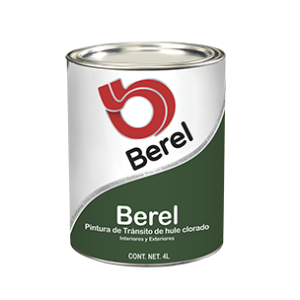 Pintura de Tránsito Amarillo, 4L y Acabado Mate.