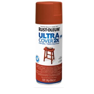 Ultra Cover 2X, Pintura Multiuso en Aerosol, Canela Satinado Y 430ML.