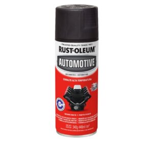 Pintura para Altas Temperaturas, Negro Mate Y 440ml.