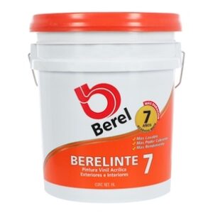 Berelinte, Color Blanco,19L y Acabado Mate.