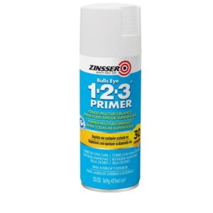 Zinsser, 1-2-3 Primer en Aerosol, COLOR BLANCO Y 421ML.