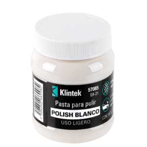 Polish en pasta blanca para auto, 250 g, uso ligero, Klintek