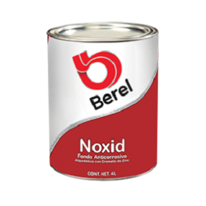 Fondo Noxid, 4L, ROJO OXIDO Y ACABADO MATE.