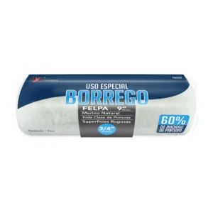 FELPA DE BORREGO 100% NATURAL  9" 3/4"  FBO29