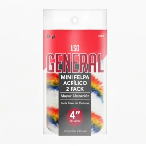 MINI FELPA ACRÍLICO (PAQUETE CON 2 PIEZAS) FMP2 4"