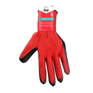 GUANTES DE NYLON CON RECUBRIMIENTO DE NITRILO(GRANDE)