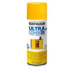 Ultra Cover 2X, Pintura Multiuso en Aerosol, AMARILLO ORO Brillante Y 430ML.