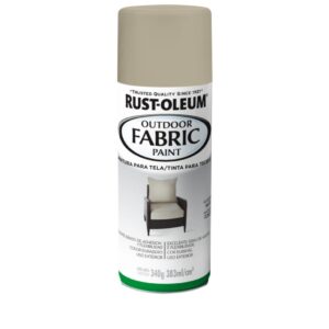 Fabric,Pintura para tela en Aerosol, COLOR ALMENDRA MATE Y 390ML.