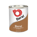 Berel, Fondo Alquidálico para Madera, 1L, Blanco y acabado mate.
