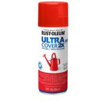 Ultra Cover 2X, Pintura Multiuso en Aerosol, rojo manzana Brillante Y 430ML.