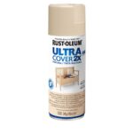 Ultra Cover 2X, Pintura Multiuso en Aerosol, almendra brillante Y 430ML.