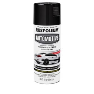 Recubrimiento de Vinilo Removible, color negro brillante y 405ml.