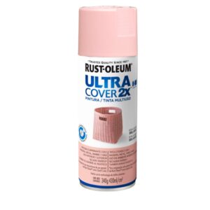 Ultra Cover 2X, Pintura Multiuso en Aerosol, Rosa Claro Brillante Y 430ML.