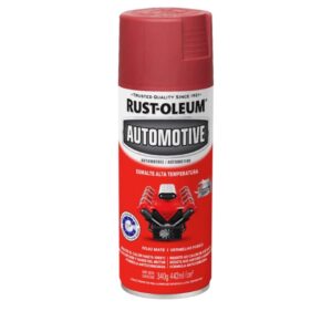 Pintura para Altas Temperaturas, Rojo Mate Y 440ml.