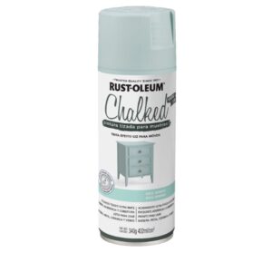 Chalked Pintura Tizada en Aerosol, Acabado Ultra Mate, Color Azul Sereno y 437ml.